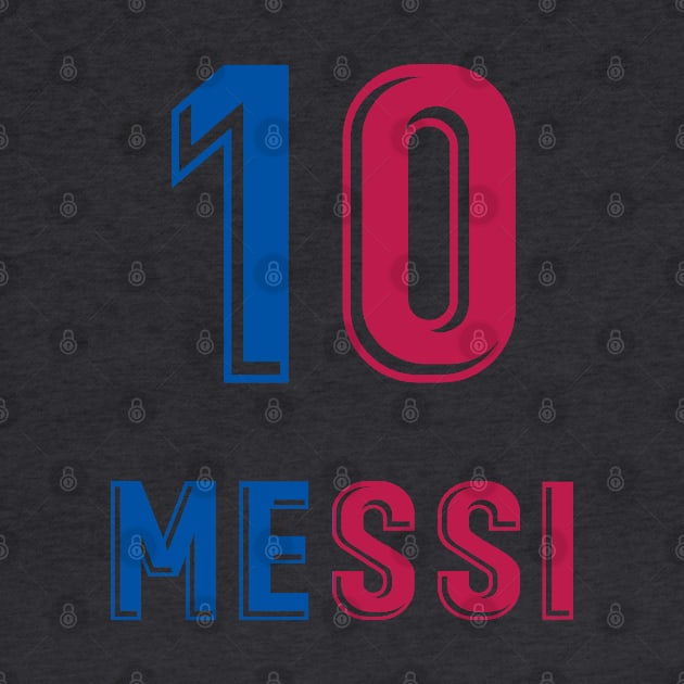 Messi 10 Blaugrana by Fatal_Des